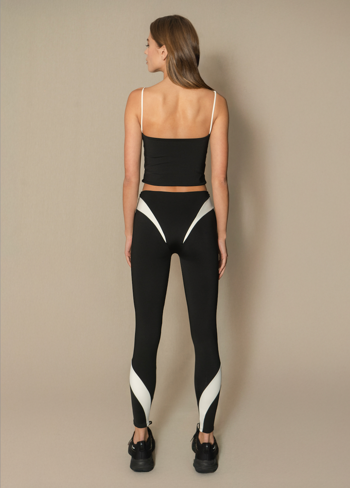 Amaya Legging Black / Chantilly