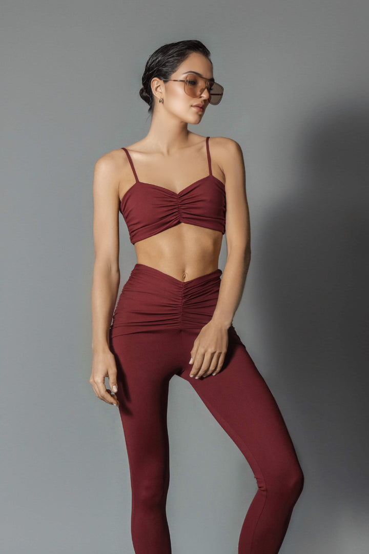 Ariadne Legging Burgundy