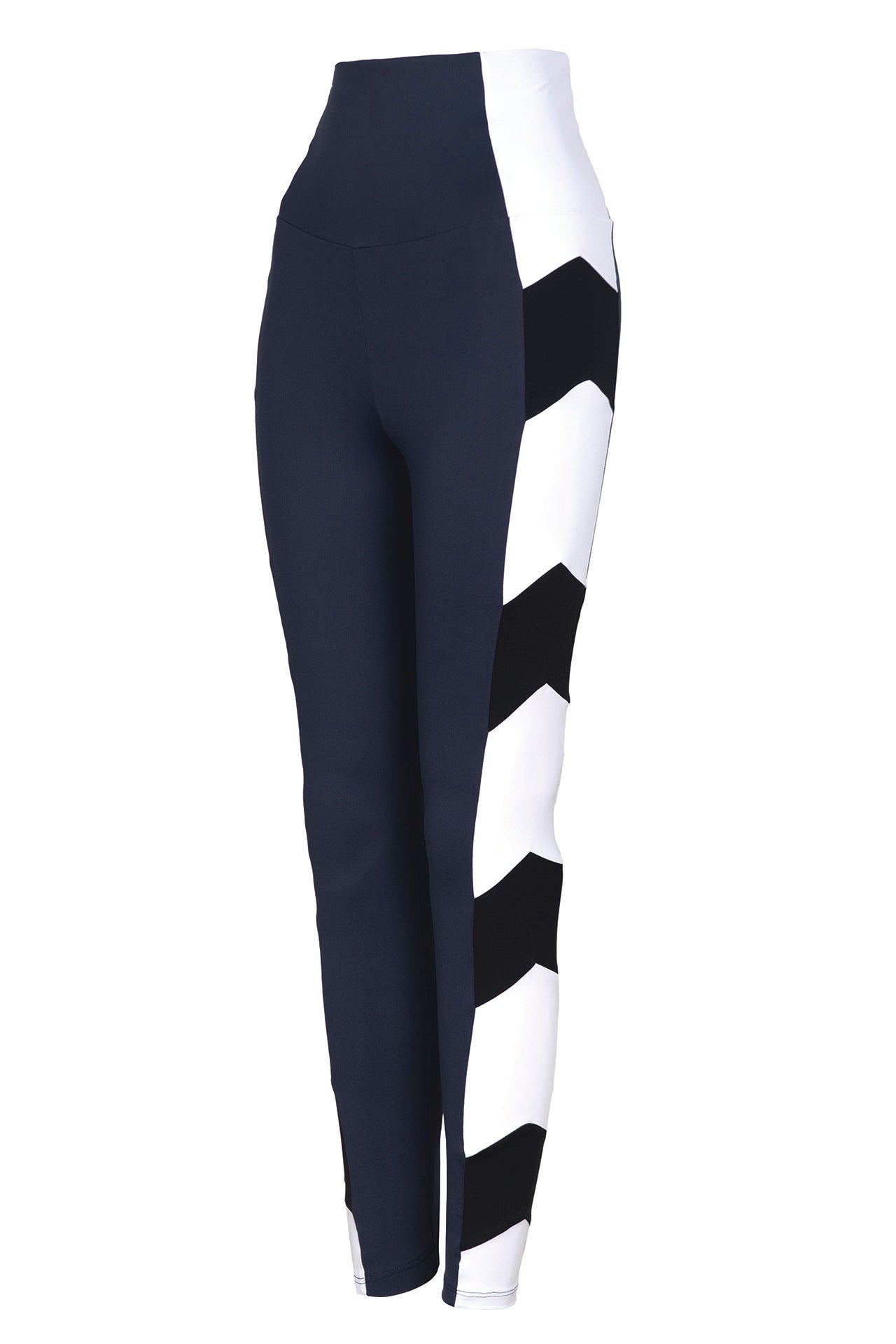 High Leggings In Navy Blue | ModeSens